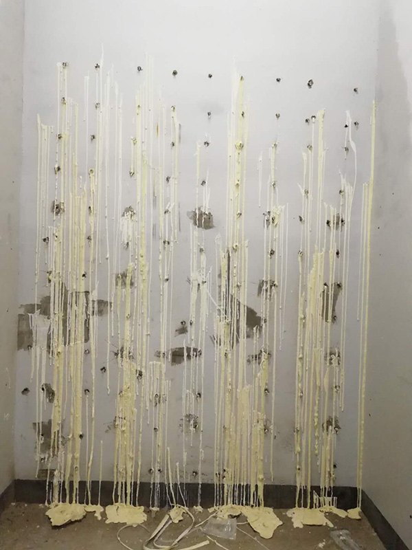 淮北金御華府地下室裂縫注漿、堵漏